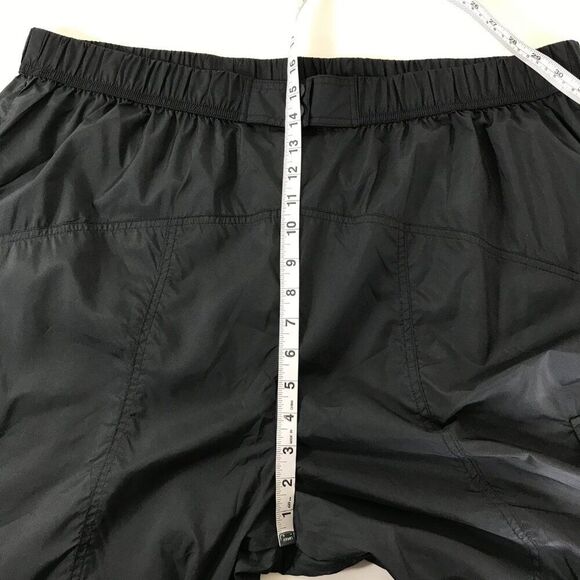 NEW Fabletics Cargo Parachute Pant Women's Plus XXL/1X Black Jogger Windbreaker - Picture 7 of 13